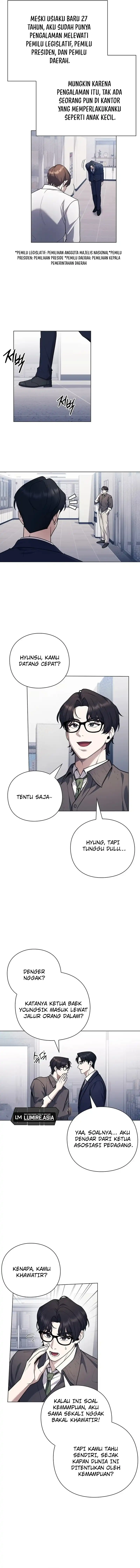 Foresighting Politician Chapter 1 – halaman 9