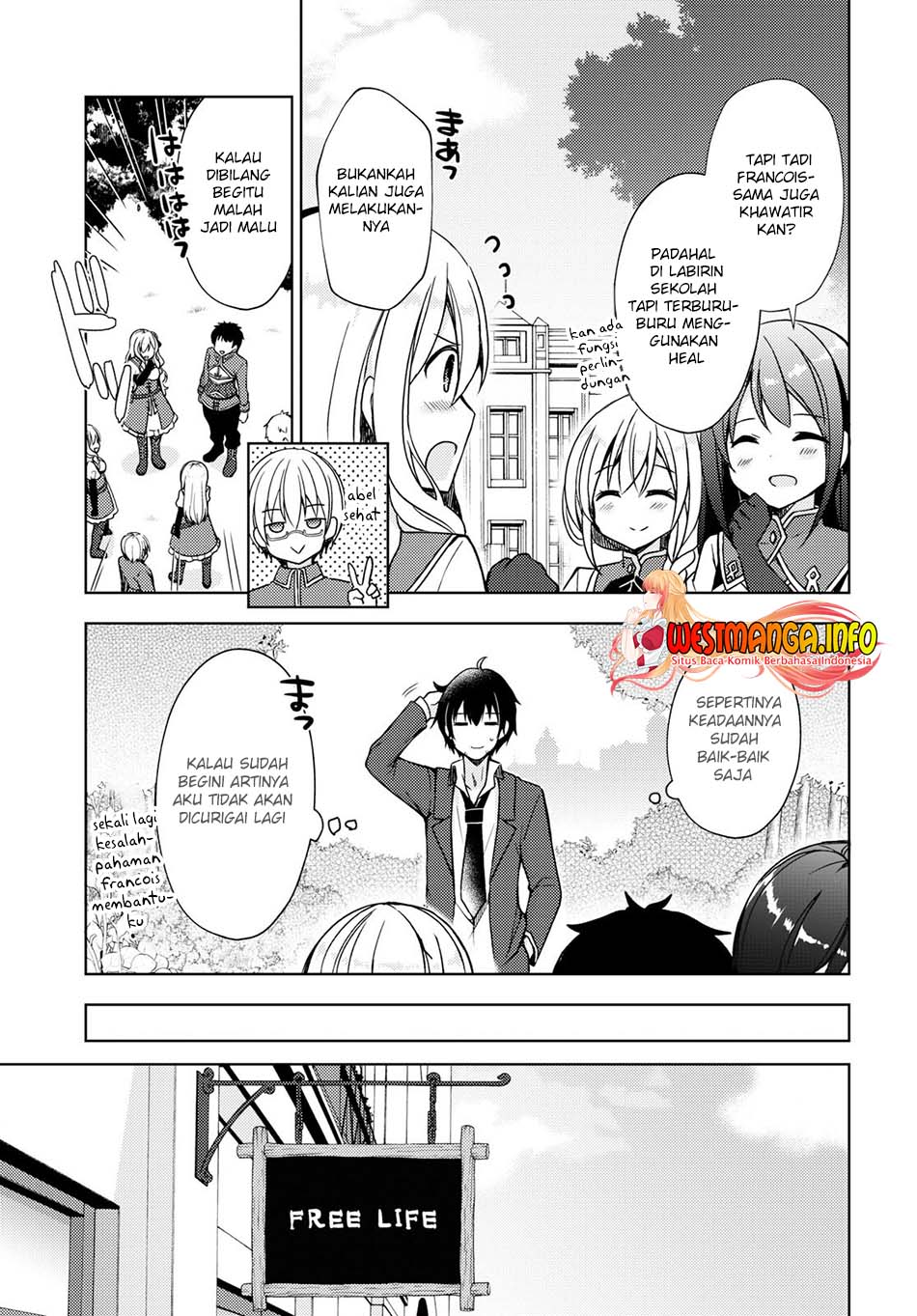 Halaman 10 dari Free Life Chapter 10