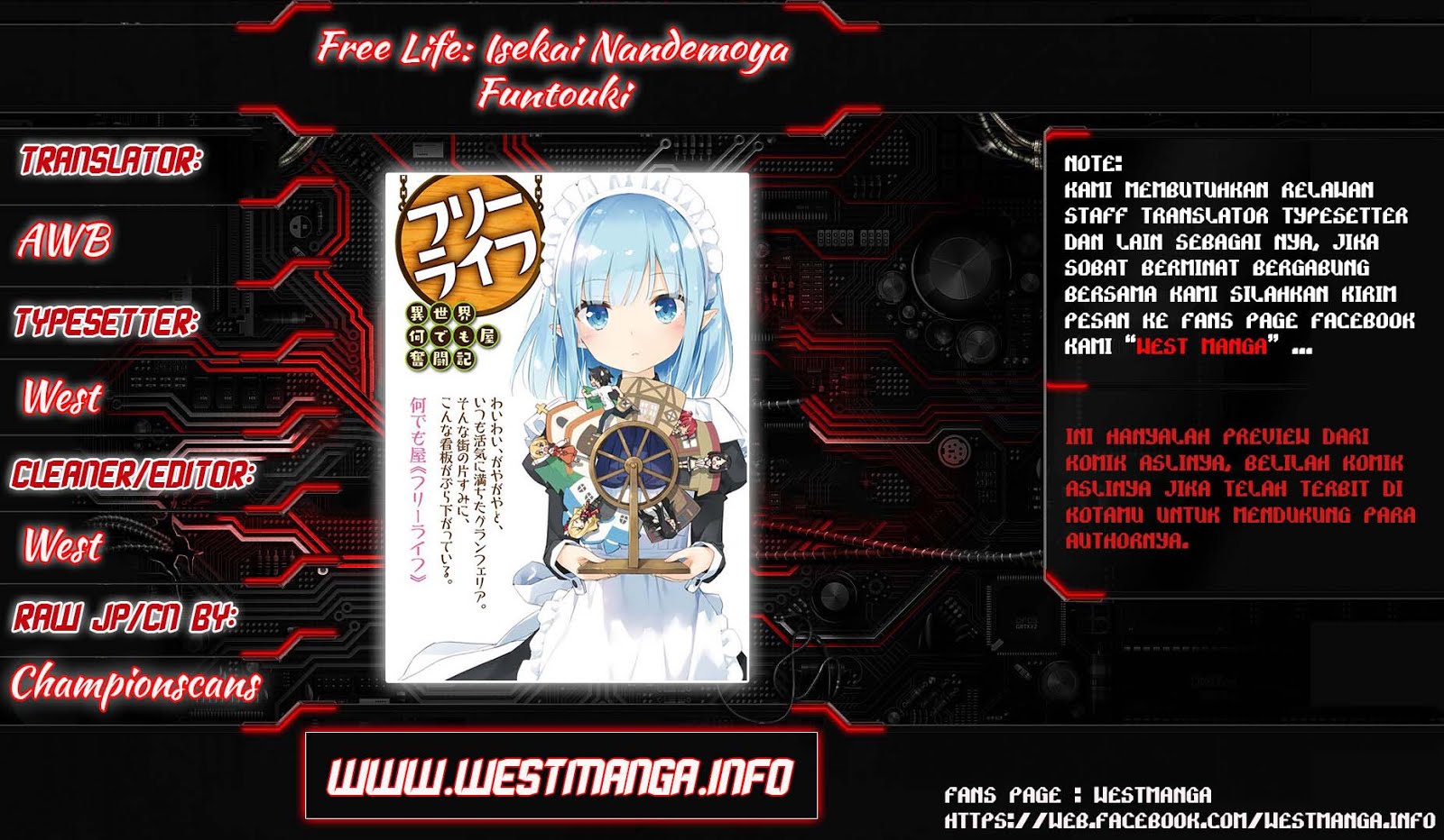 Halaman 1 dari Free Life Chapter 3