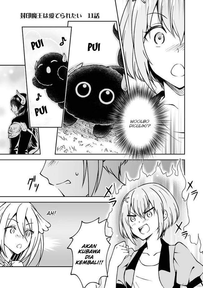 Halaman 3 dari Fuin Maou wa Mederaretai Chapter 11