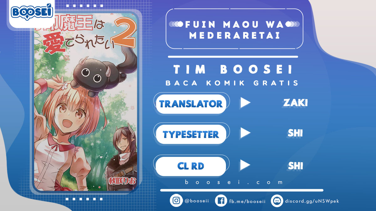 Halaman 1 dari Fuin Maou wa Mederaretai Chapter 12