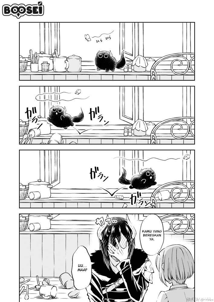 Halaman 3 dari Fuin Maou wa Mederaretai Chapter 3.5