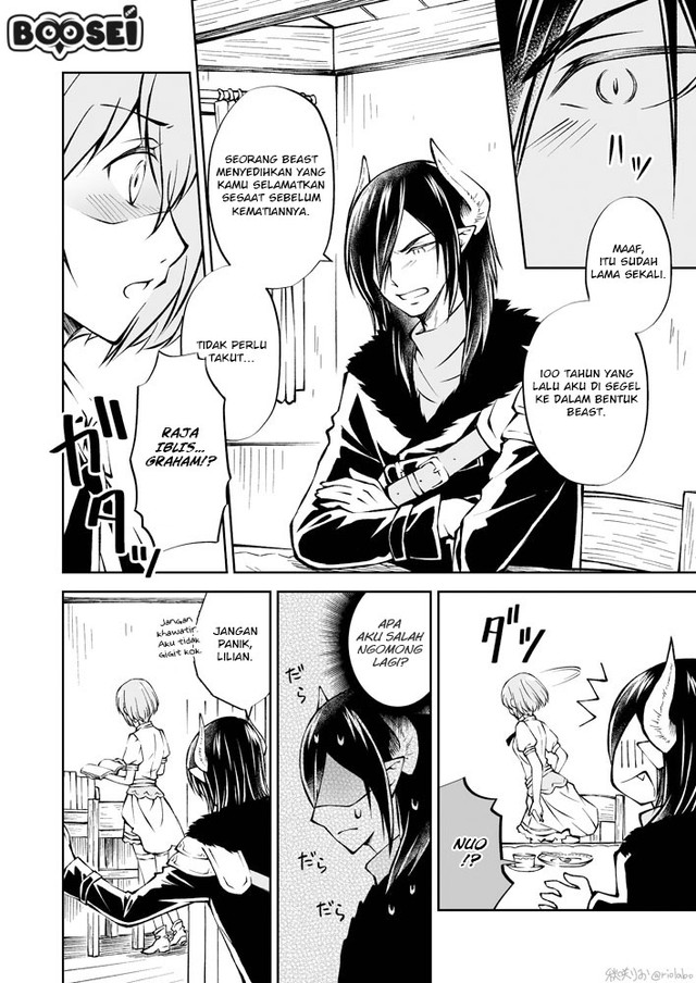 Halaman 6 dari Fuin Maou wa Mederaretai Chapter 3