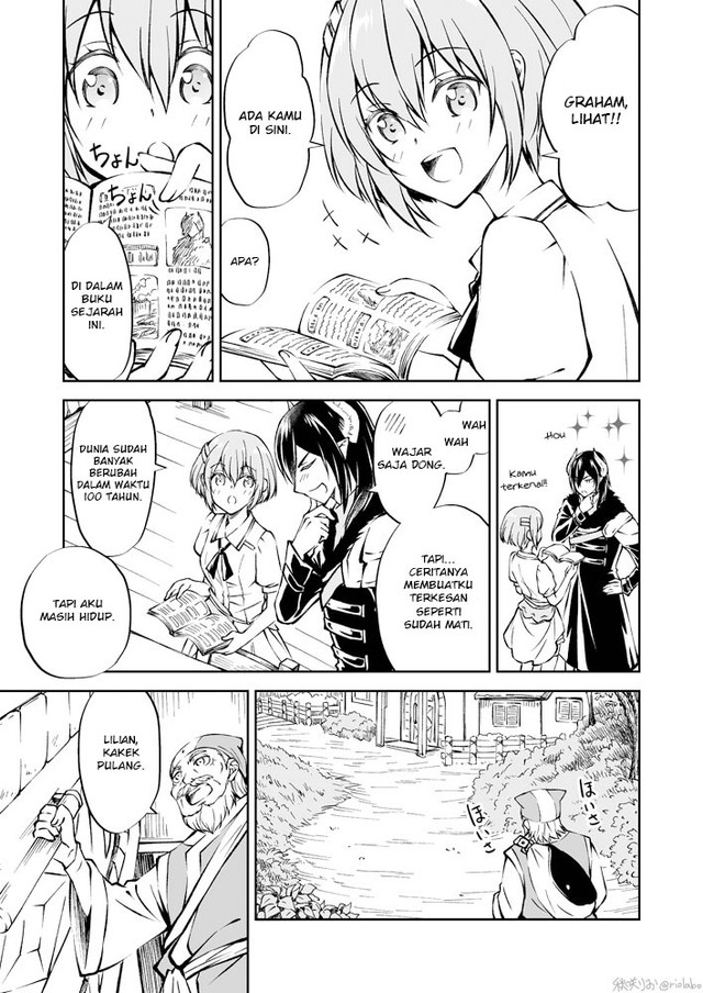 Halaman 7 dari Fuin Maou wa Mederaretai Chapter 3
