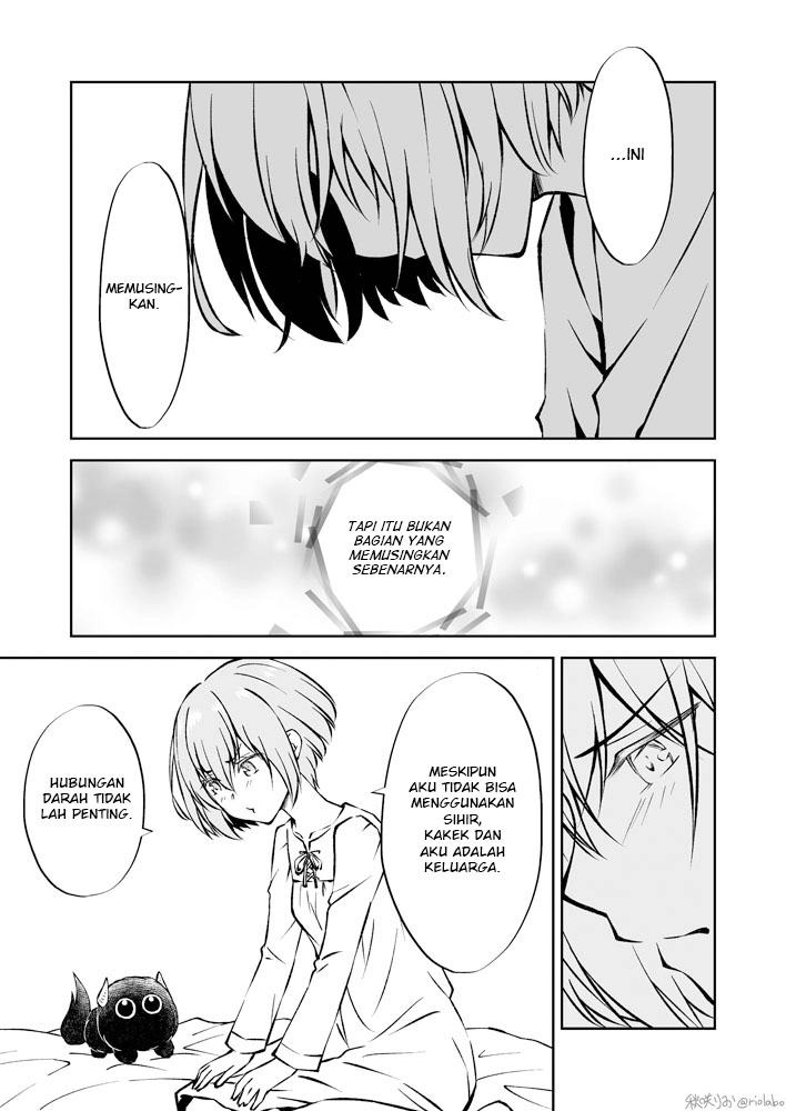 Halaman 11 dari Fuin Maou wa Mederaretai Chapter 4
