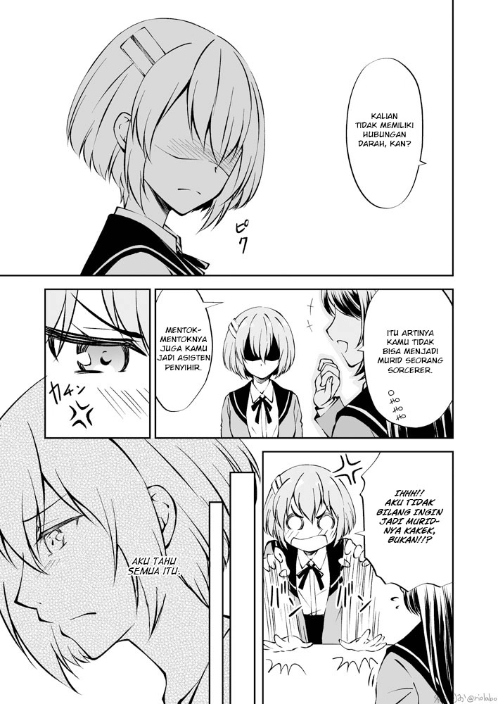 Halaman 9 dari Fuin Maou wa Mederaretai Chapter 4