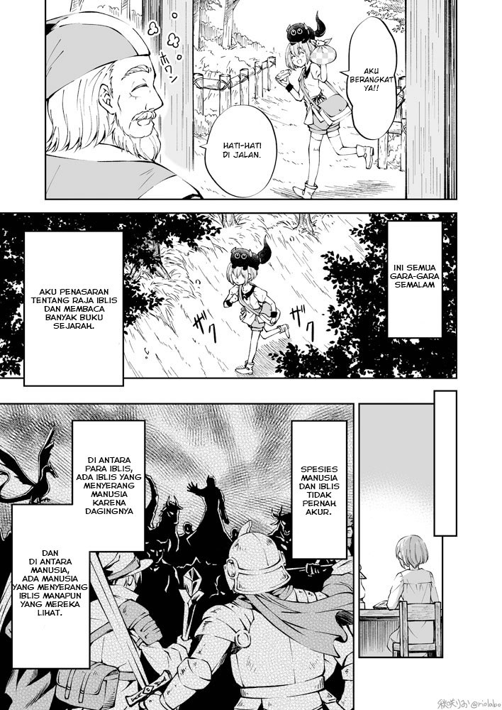 Halaman 3 dari Fuin Maou wa Mederaretai Chapter 5