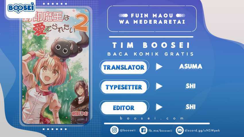 Halaman 1 dari Fuin Maou wa Mederaretai Chapter 8