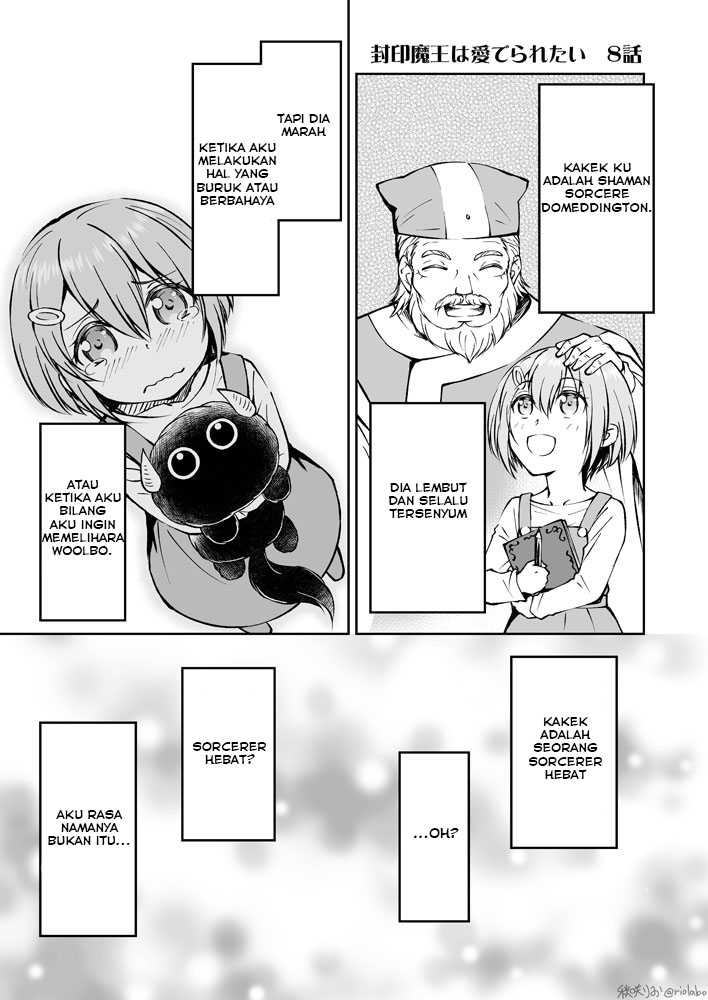 Halaman 3 dari Fuin Maou wa Mederaretai Chapter 8