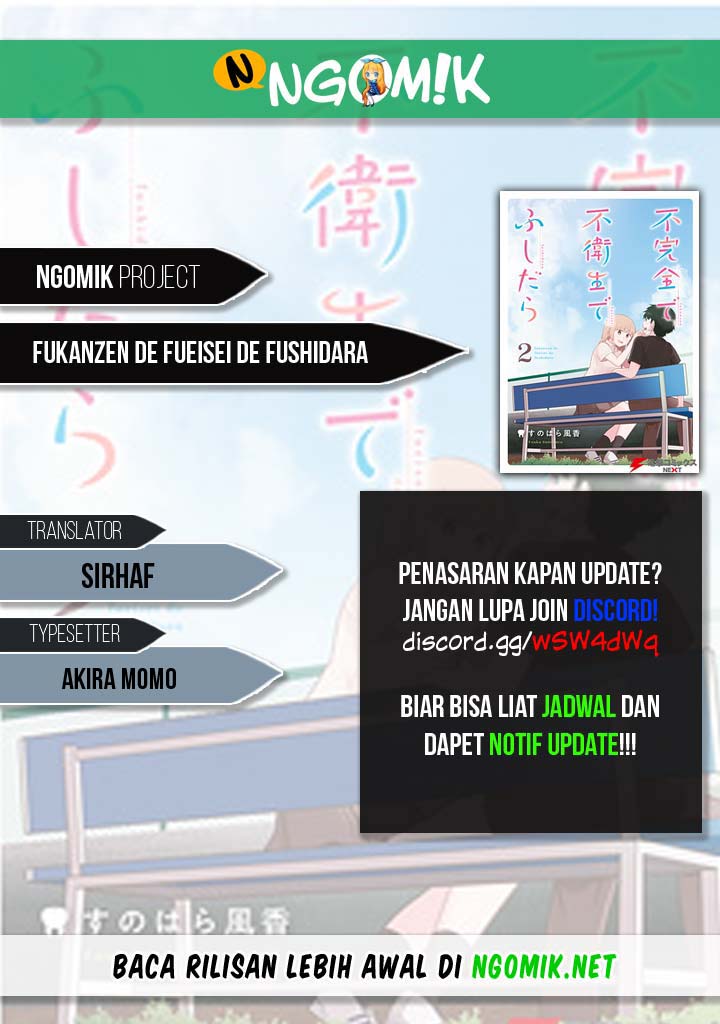 Halaman 1 dari Fukanzen de Fueisei de Fushidara Chapter 6