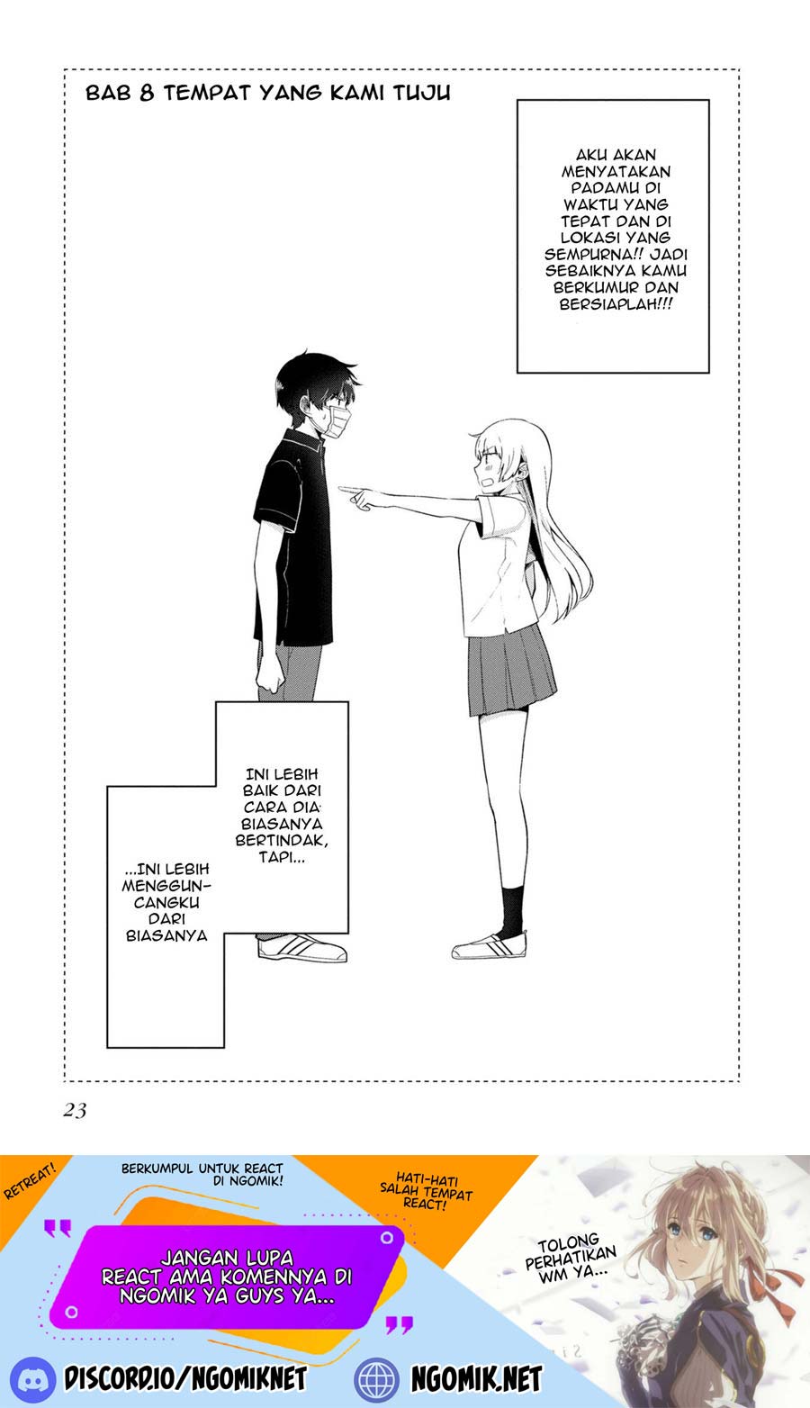 Halaman 2 dari Fukanzen de Fueisei de Fushidara Chapter 8