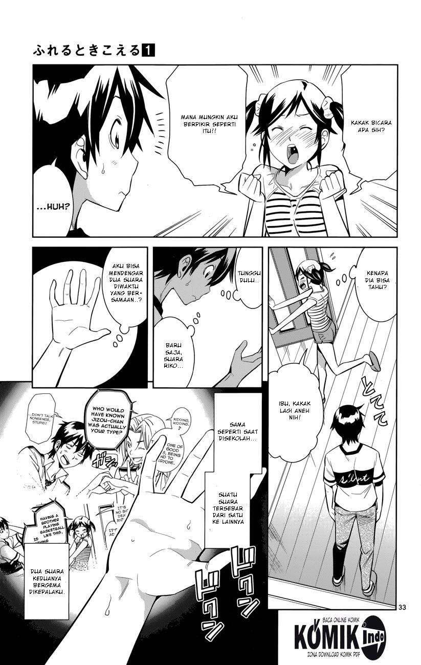 Fureru to Kikoeru chapter 1 halaman 33