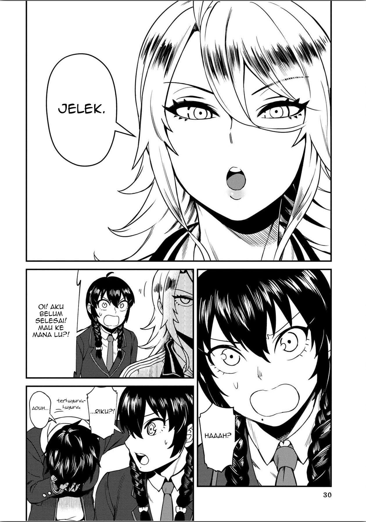 Halaman 10 dari Furyou Taimashi Reina Chapter 2