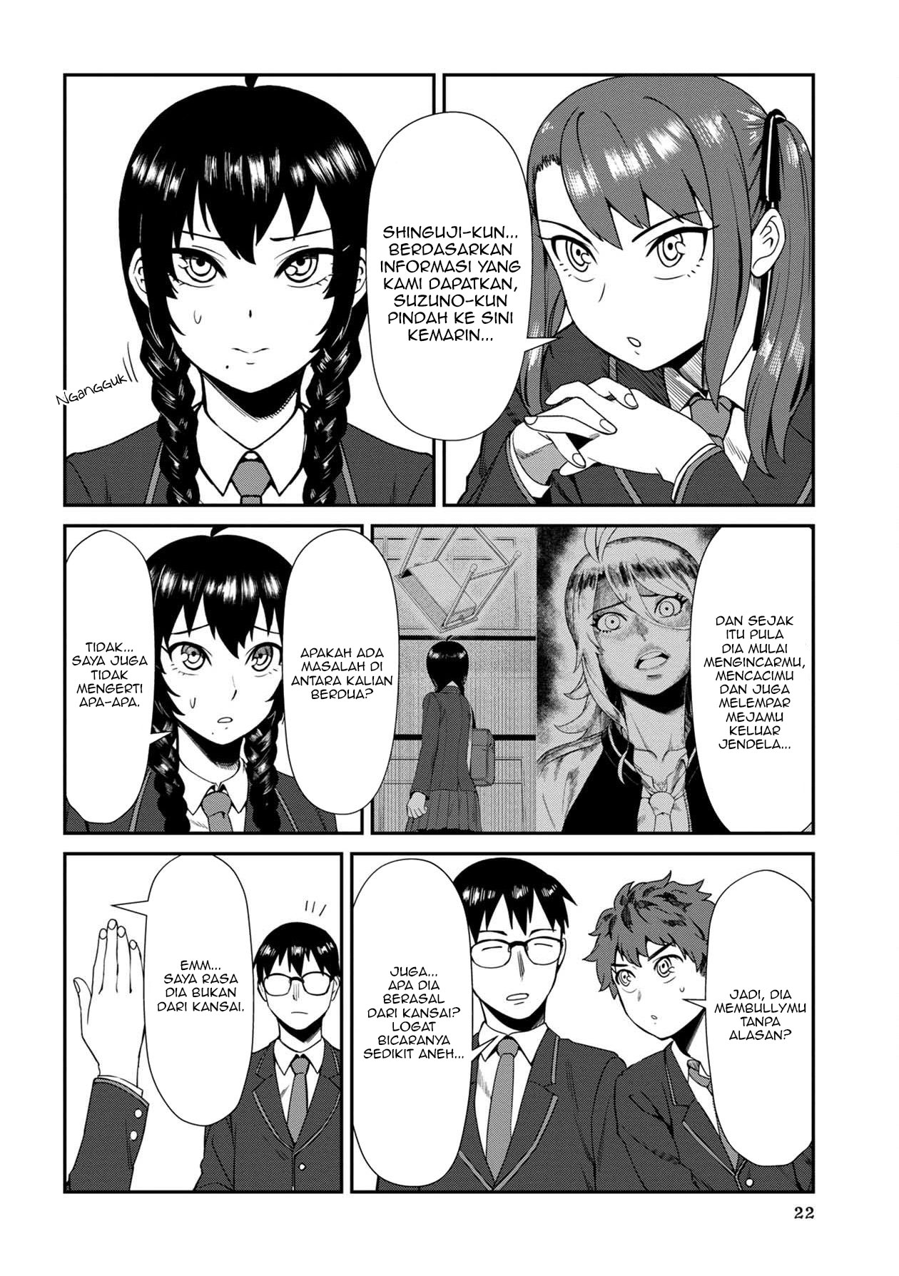Halaman 2 dari Furyou Taimashi Reina Chapter 2