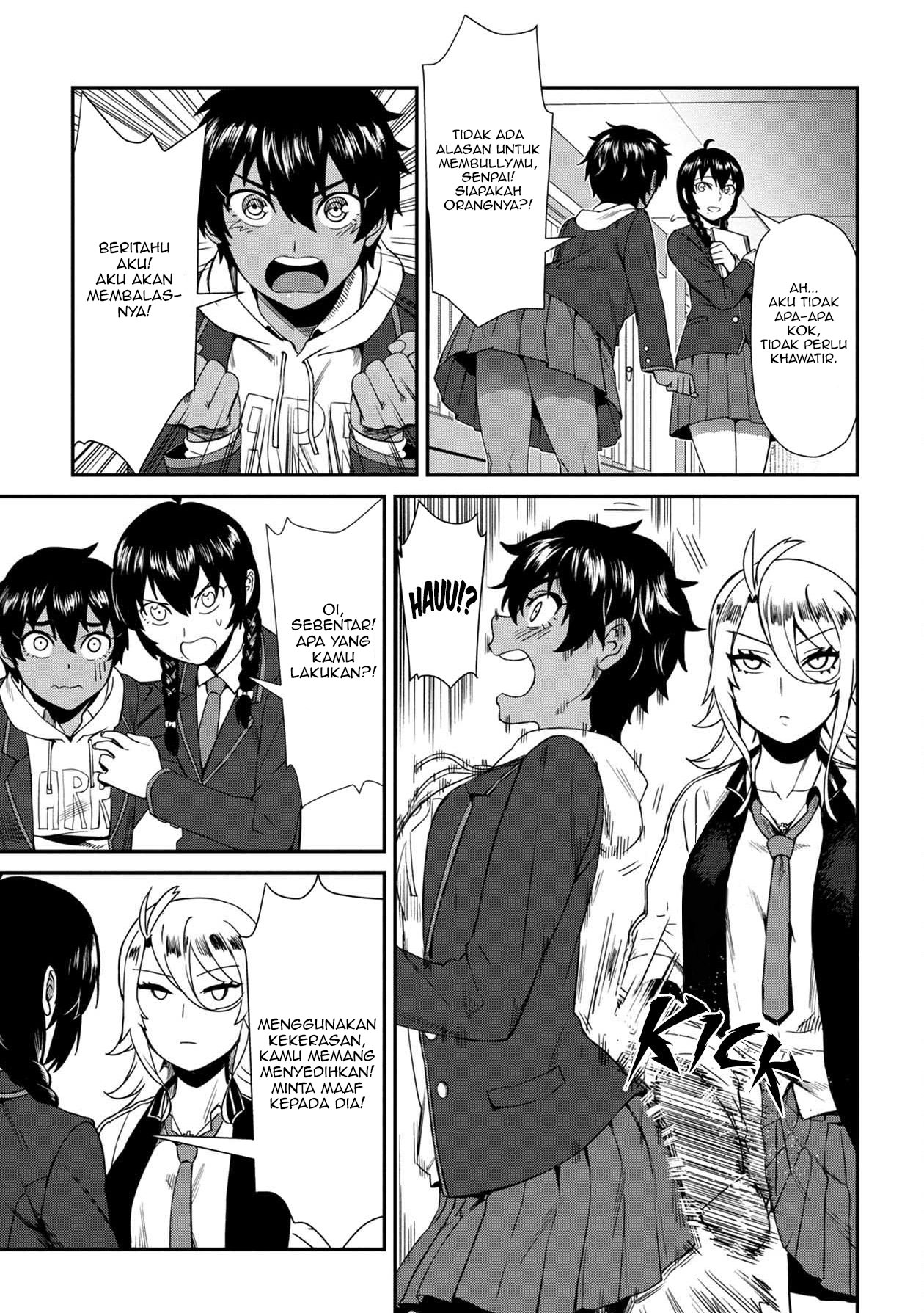 Halaman 9 dari Furyou Taimashi Reina Chapter 2