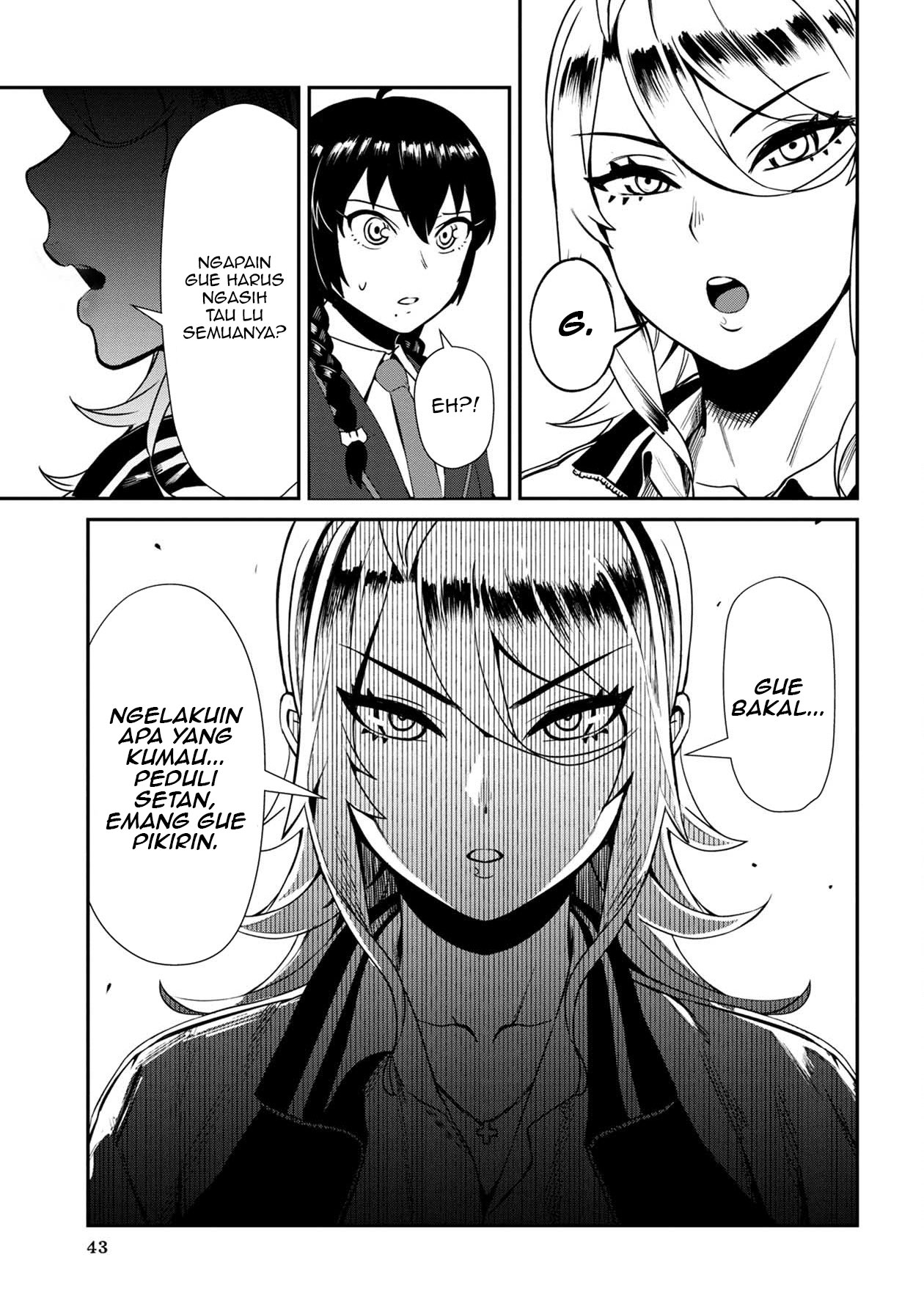 Halaman 5 dari Furyou Taimashi Reina Chapter 3