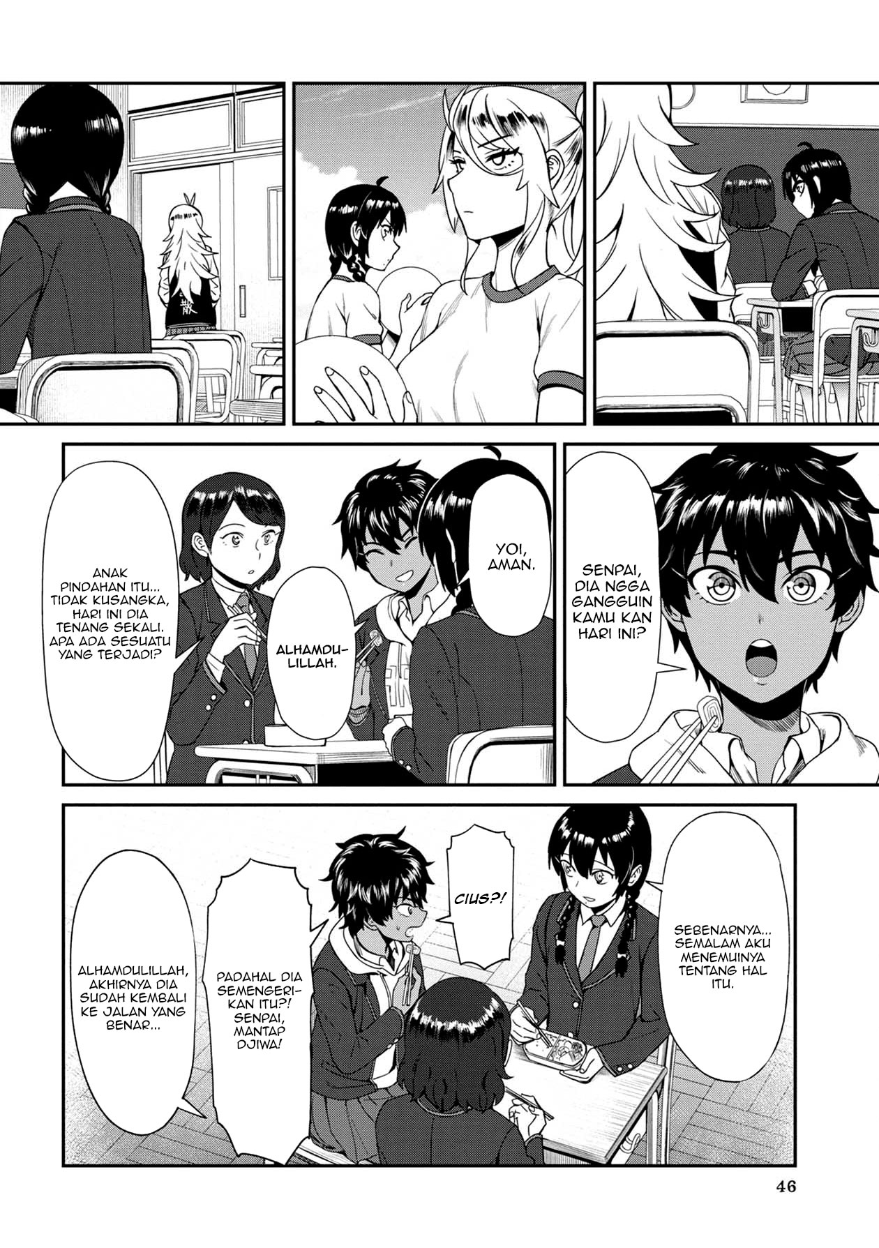 Halaman 8 dari Furyou Taimashi Reina Chapter 3