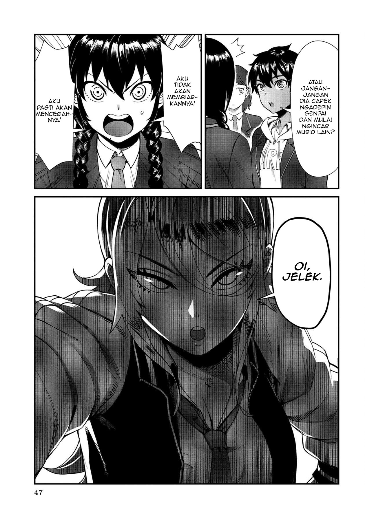 Halaman 9 dari Furyou Taimashi Reina Chapter 3
