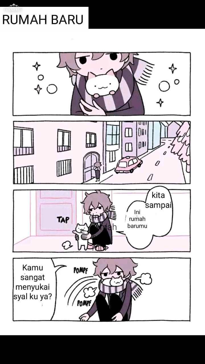 Halaman 6 dari Fushigi Neko no Kyuu-chan Chapter 1