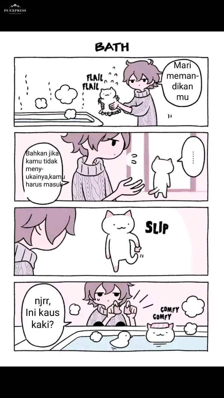 Halaman 7 dari Fushigi Neko no Kyuu-chan Chapter 1