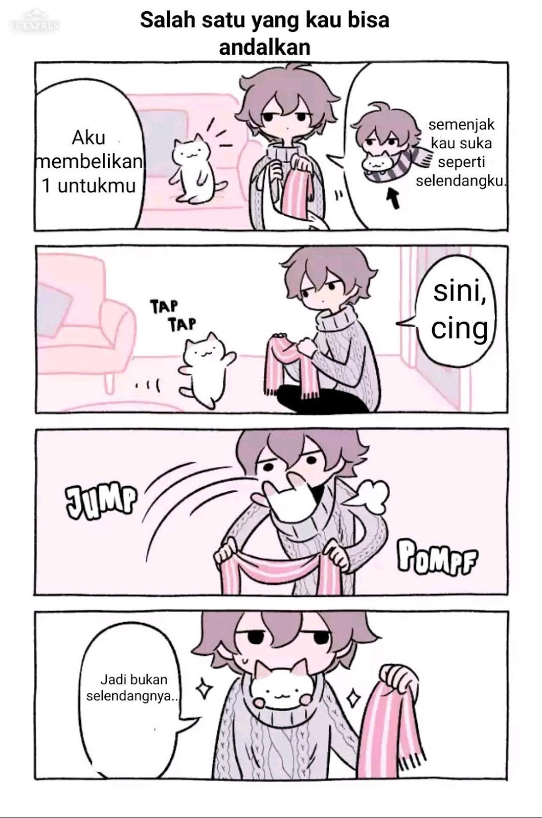 Halaman 3 dari Fushigi Neko no Kyuu-chan Chapter 2
