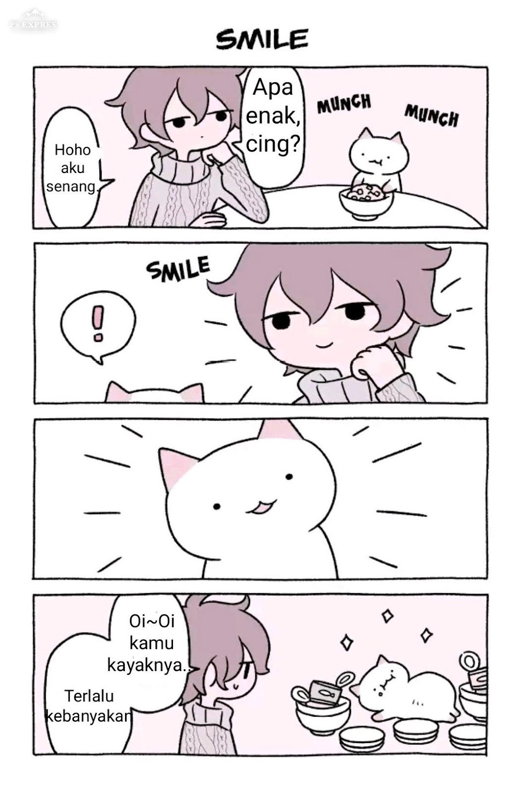 Halaman 5 dari Fushigi Neko no Kyuu-chan Chapter 2