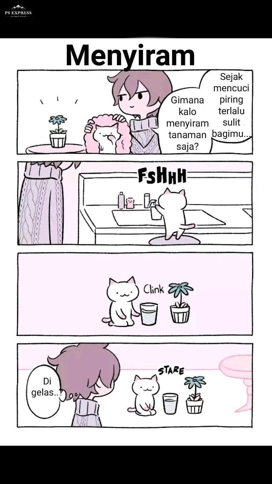 Halaman 7 dari Fushigi Neko no Kyuu-chan Chapter 2