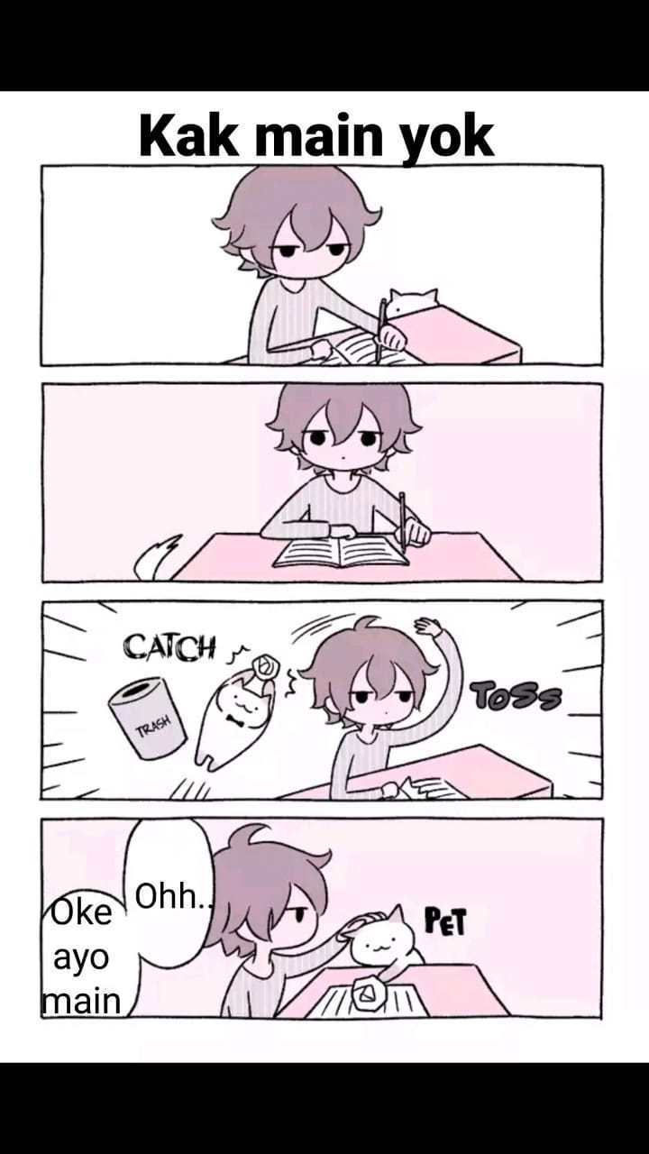 Halaman 14 dari Fushigi Neko no Kyuu-chan Chapter 3