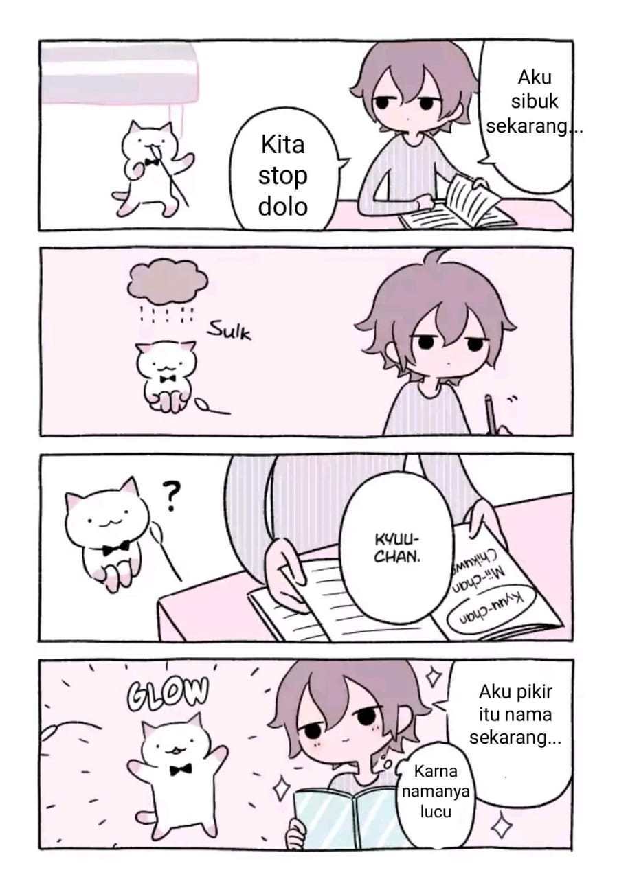 Halaman 16 dari Fushigi Neko no Kyuu-chan Chapter 3