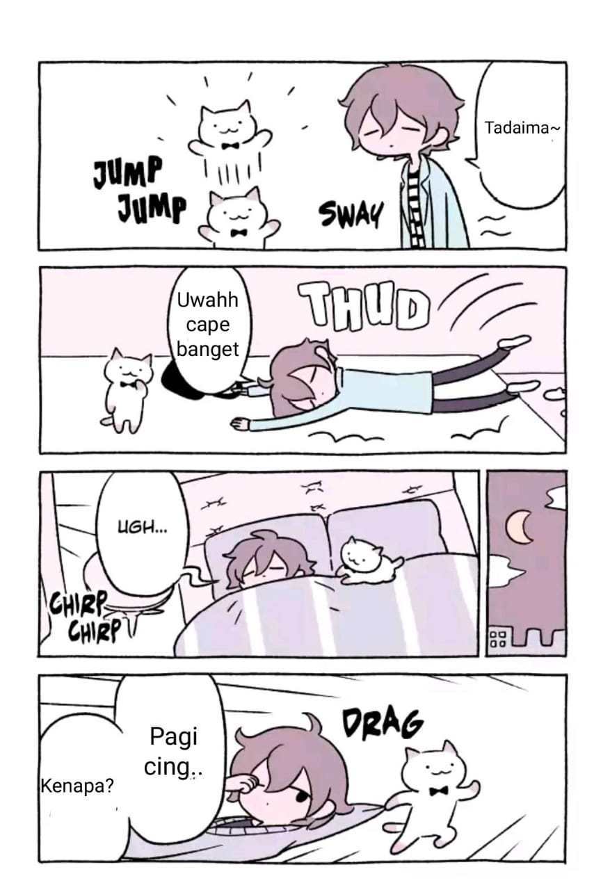 Halaman 23 dari Fushigi Neko no Kyuu-chan Chapter 3