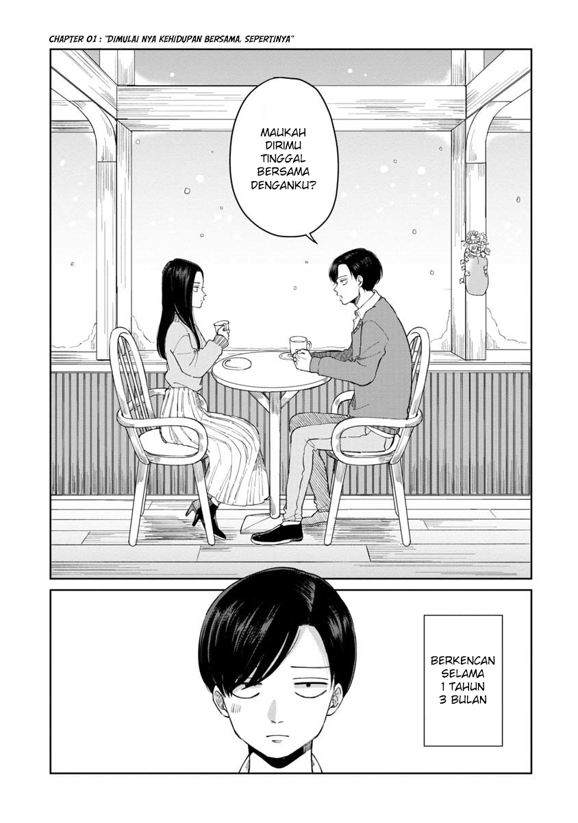 Halaman 1 dari Futari Ashitamo Sorenarini Chapter 1