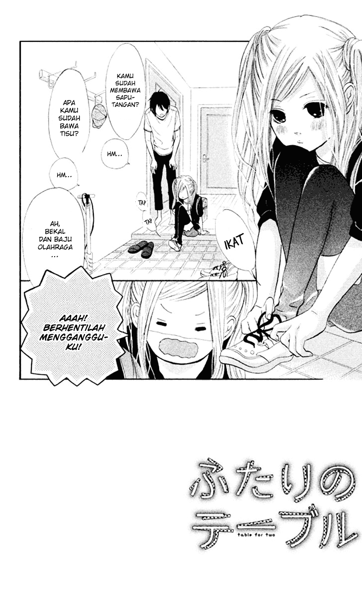 Halaman 2 dari Futari no Table Chapter 3