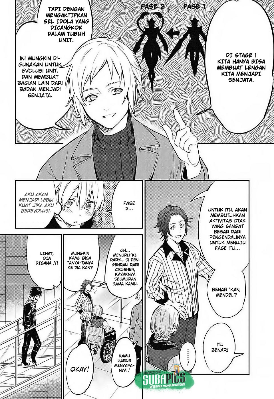 Halaman 12 dari Futaribocchi Sensou Chapter 3
