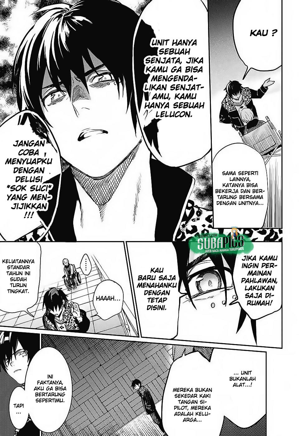 Halaman 15 dari Futaribocchi Sensou Chapter 3