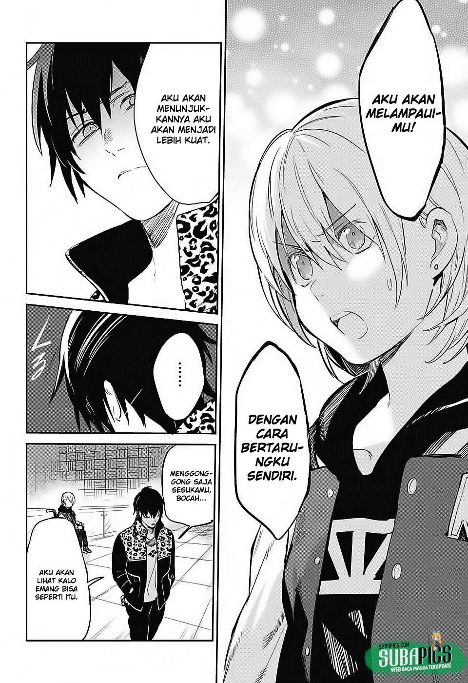 Halaman 16 dari Futaribocchi Sensou Chapter 3