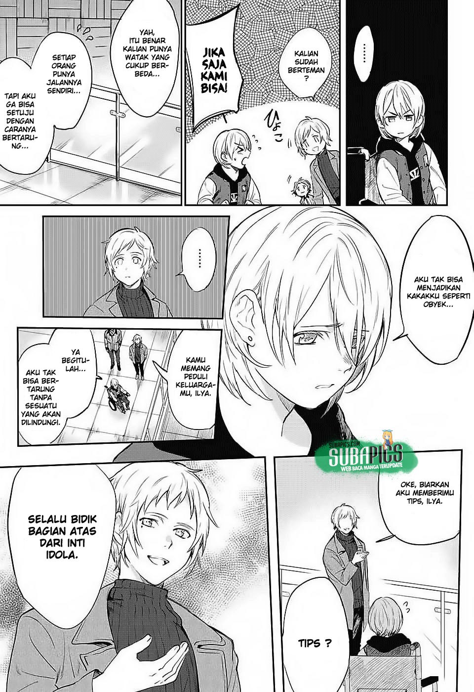 Halaman 17 dari Futaribocchi Sensou Chapter 3