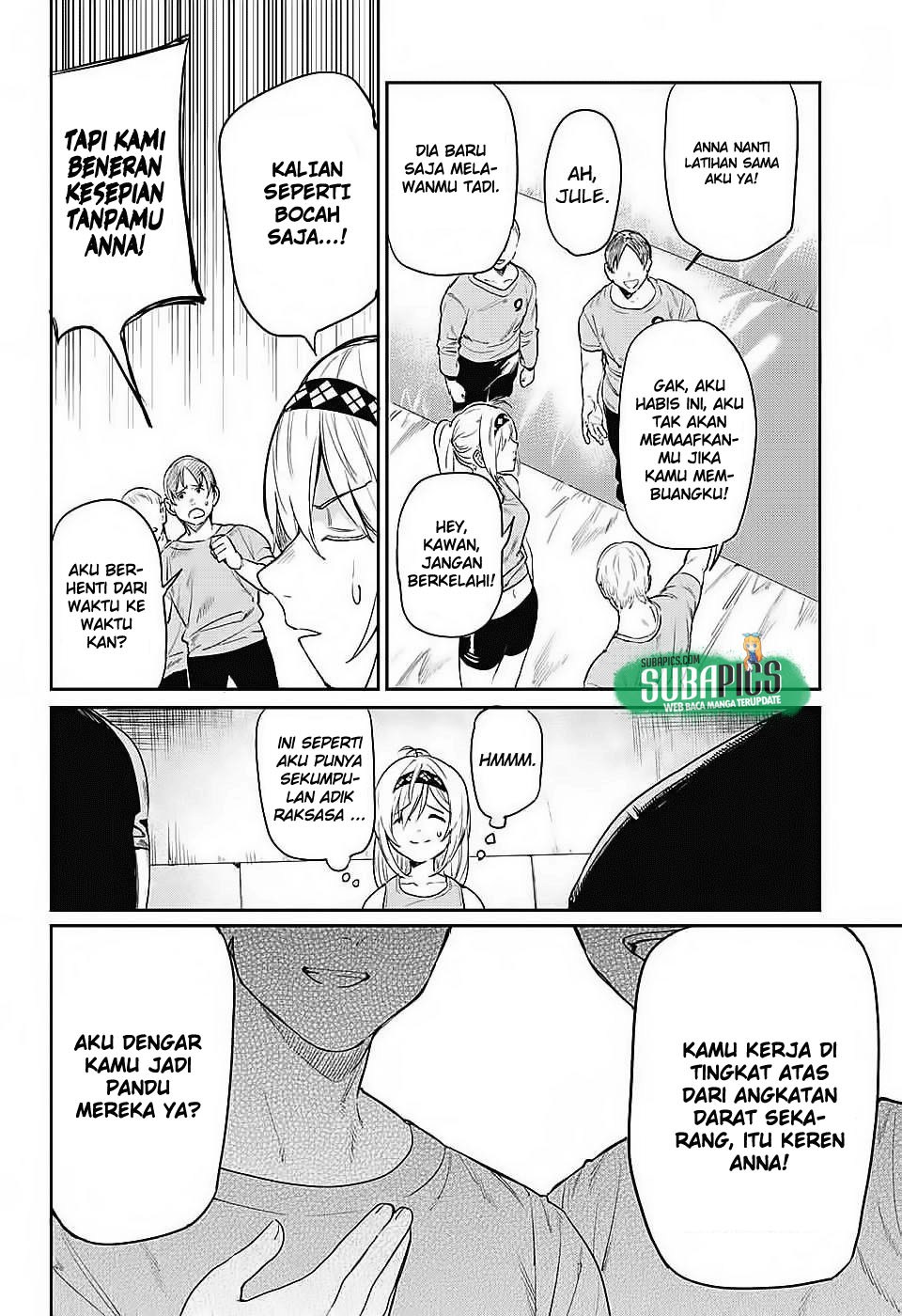 Halaman 22 dari Futaribocchi Sensou Chapter 3