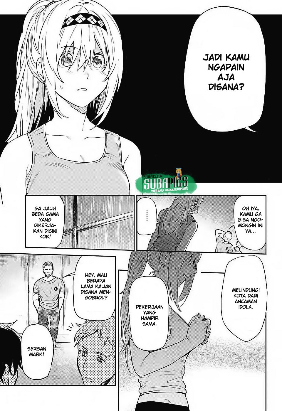 Halaman 23 dari Futaribocchi Sensou Chapter 3