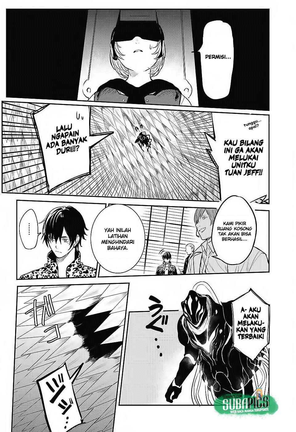 Halaman 32 dari Futaribocchi Sensou Chapter 3