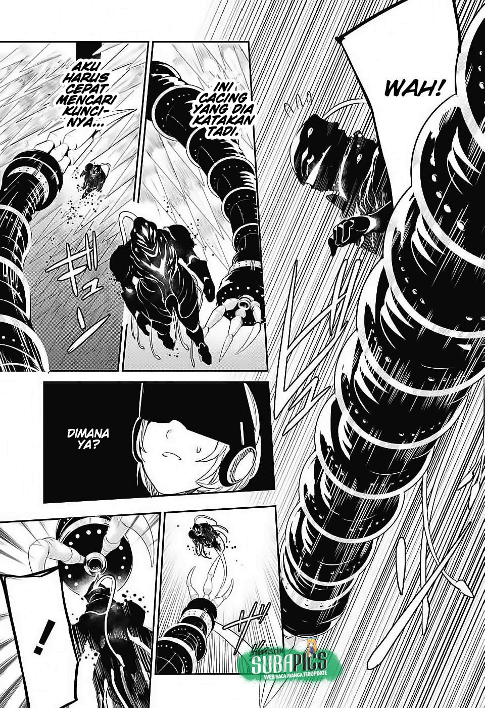 Halaman 33 dari Futaribocchi Sensou Chapter 3