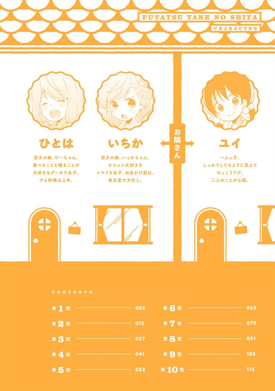 Halaman 4 dari Futatsu Yane no Shita Chapter 1