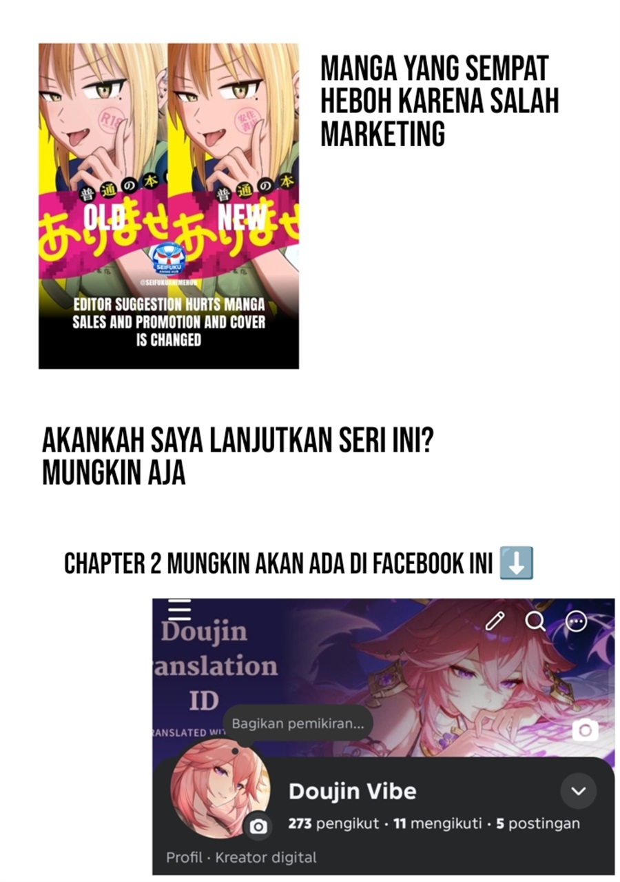 Halaman 26 dari Futsuu no Hon wa Arimasen! Chapter 1