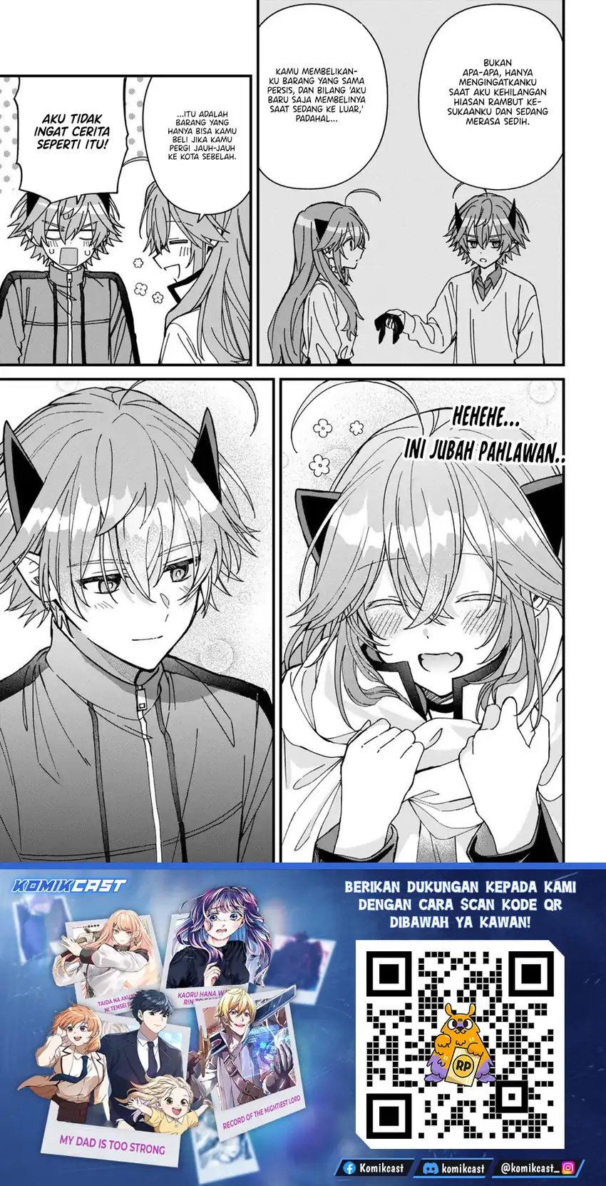Halaman 16 dari Gachi Koi Maou-sama Chapter 26