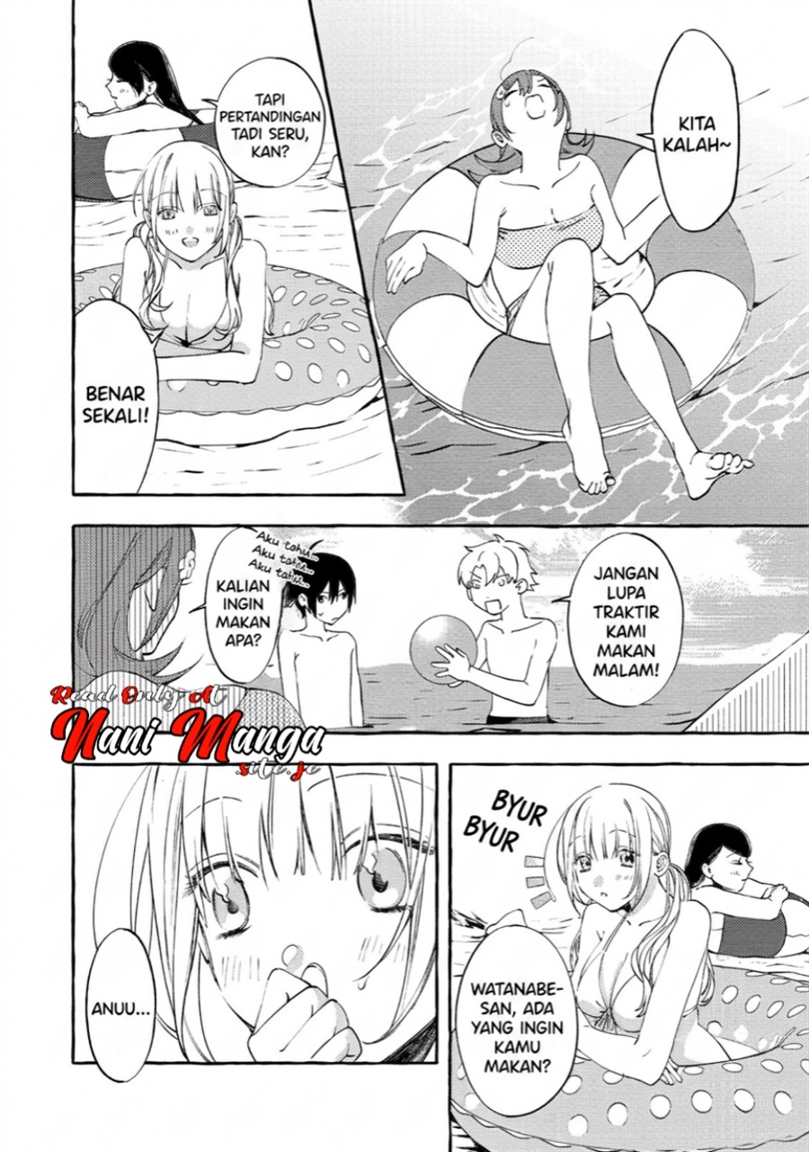 Gakuen no Madonna no Watanabe san ga, Naze ka Maishu Yotei wo Kitekuru chapter 7.1 halaman 15