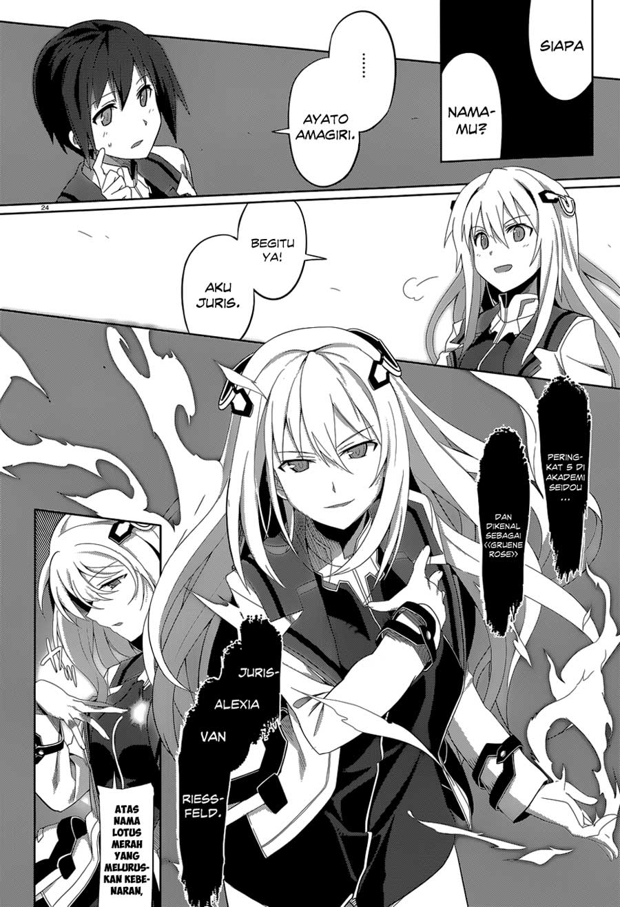 Halaman 23 dari Gakusen Toshi Asterisk Chapter 1