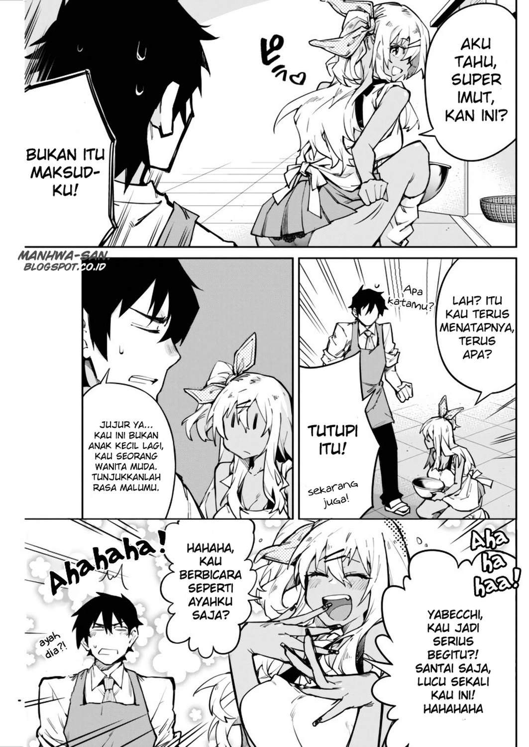Halaman 10 dari Gal Gohan Chapter 1