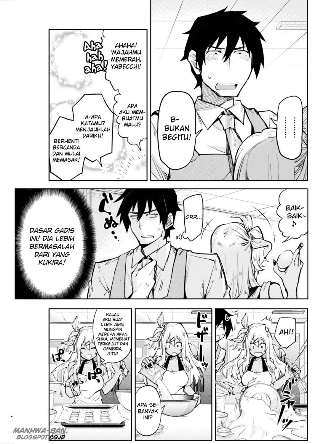 Halaman 12 dari Gal Gohan Chapter 1