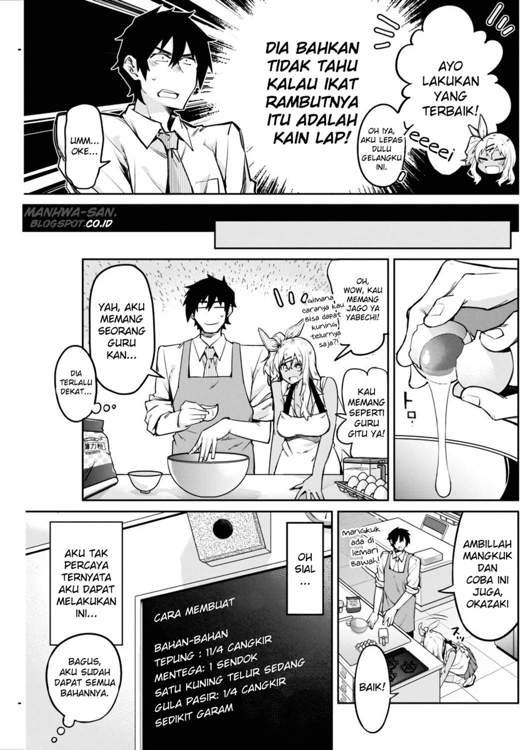 Halaman 8 dari Gal Gohan Chapter 1