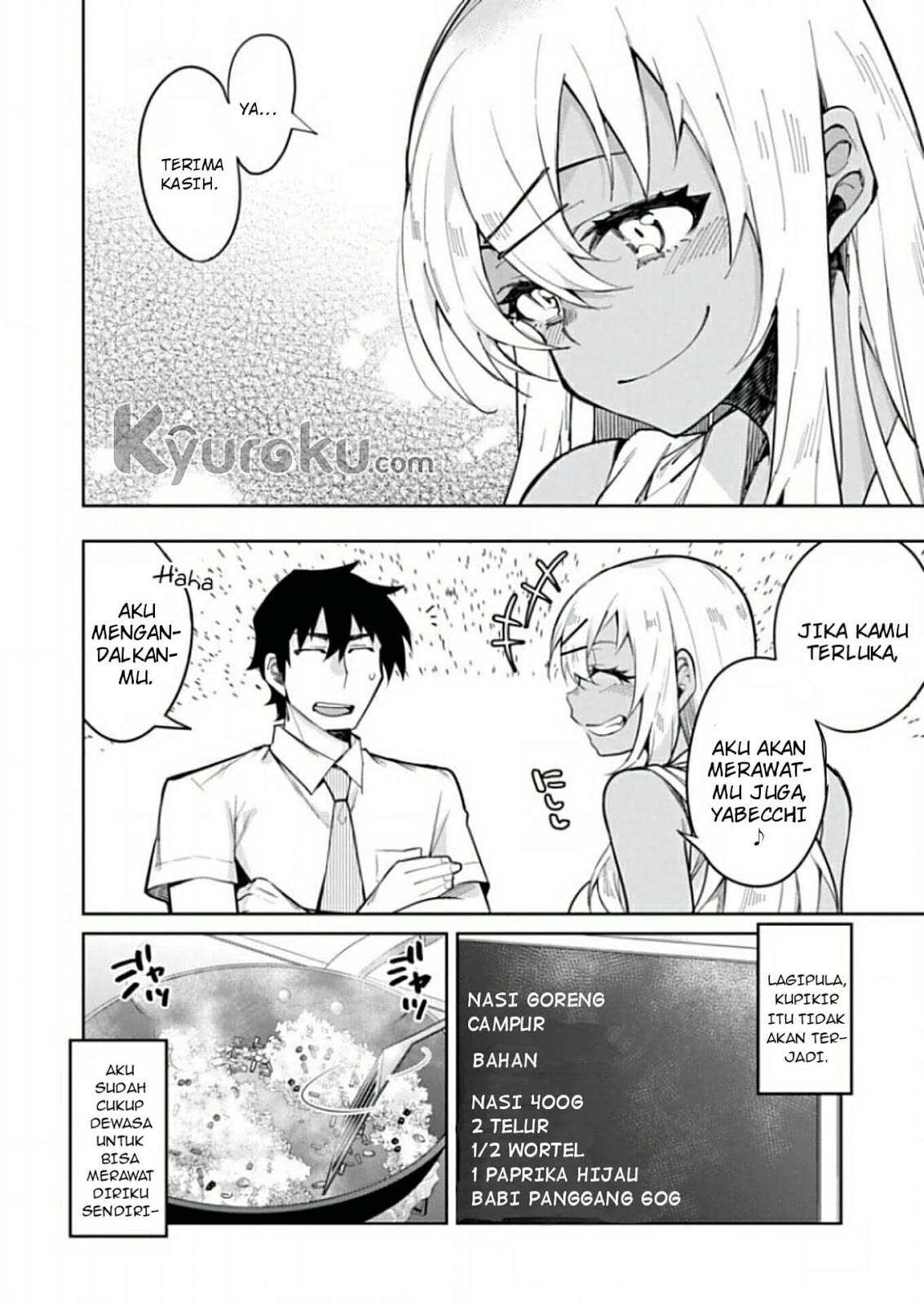 Halaman 12 dari Gal Gohan Chapter 10