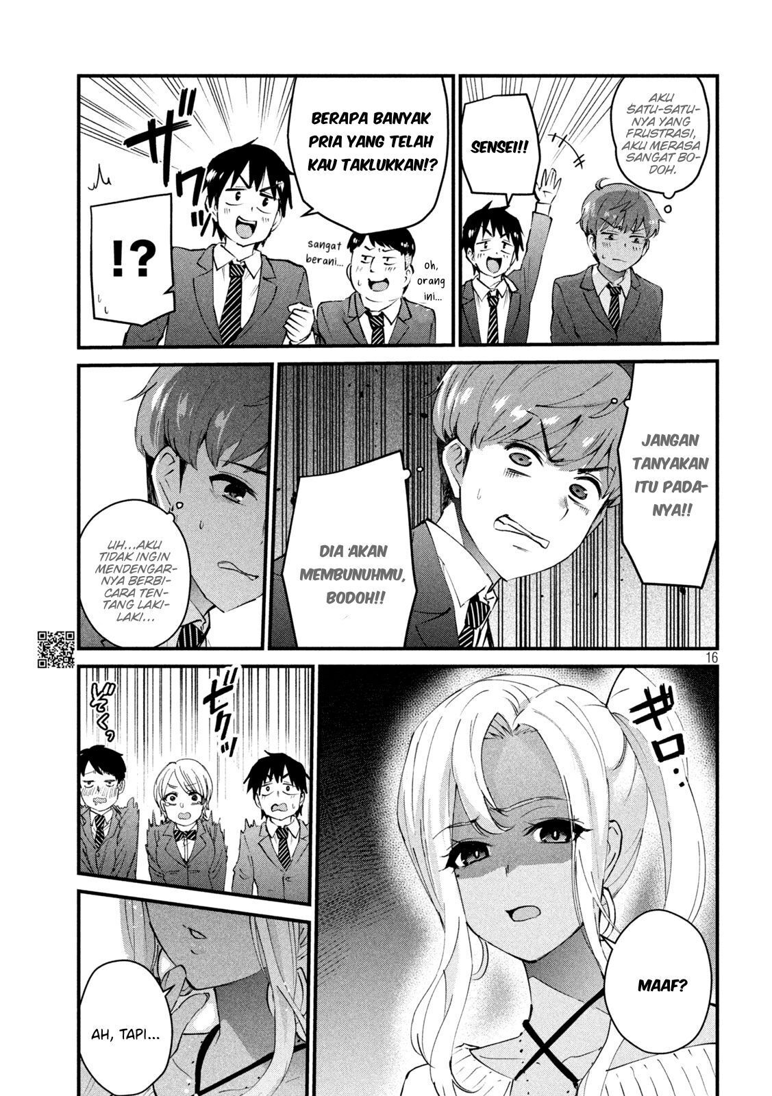 Halaman 16 dari Gyaru Sen Chapter 1
